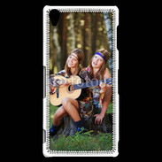 Coque Sony Xperia Z3 Hippie et guitare 5