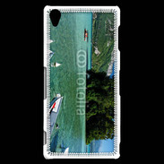 Coque Sony Xperia Z3 Barques sur le lac d'Annecy