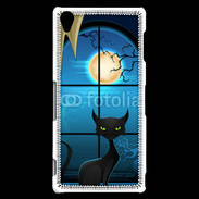 Coque Sony Xperia Z3 Chat noir