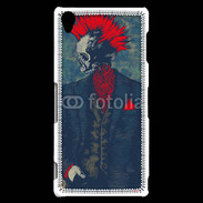 Coque Sony Xperia Z3 Tête de mort Punk