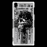 Coque Sony Xperia Z3 Tête de Mort Frankfurt