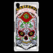Coque Sony Xperia Z3 Tête de Mort Mariachi