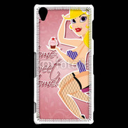 Coque Sony Xperia Z3 Dessin femme sexy style Betty Boop