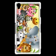 Coque Sony Xperia Z3 Cartoon animaux fun
