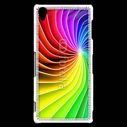 Coque Sony Xperia Z3 Art abstrait en couleur