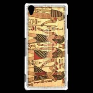 Coque Sony Xperia Z3 Peinture Papyrus Egypte