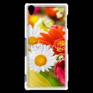 Coque Sony Xperia Z3 Fleurs des champs multicouleurs