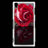 Coque Sony Xperia Z3 Belle rose Rouge 10