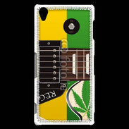 Coque Sony Xperia Z3 Guitare Reggae