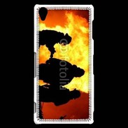 Coque Sony Xperia Z3 Pompier Soldat du feu 3