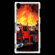 Coque Sony Xperia Z3 Intervention des pompiers incendie