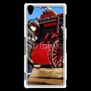 Coque Sony Xperia Z3 Pompiers Rangement matériel fin d'incendie