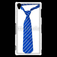 Coque Sony Xperia Z3 Cravate bleue