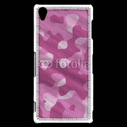 Coque Sony Xperia Z3 Camouflage rose
