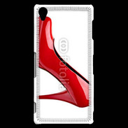 Coque Sony Xperia Z3 Escarpin rouge 2