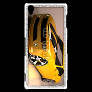 Coque Sony Xperia Z3 Belle voiture jaune et noire