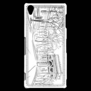 Coque Sony Xperia Z3 Dessin Arc de Triomphe Paris