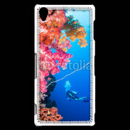 Coque Sony Xperia Z3 Plongeur en mer 11