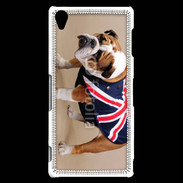 Coque Sony Xperia Z3 Bulldog anglais en tenue