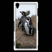Coque Sony Xperia Z3 2 pingouins
