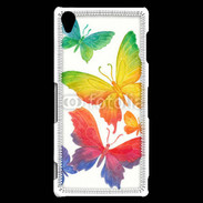 Coque Sony Xperia Z3 Illustration de papillons en couleur