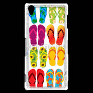 Coque Sony Xperia Z3 Flip flop de tongues