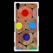 Coque Sony Xperia Z3 Art crayon de couleur