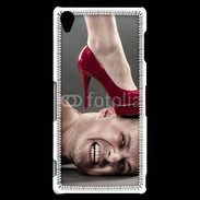 Coque Sony Xperia Z3 Homme sous escarpin 2