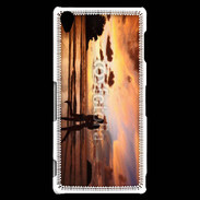 Coque Sony Xperia Z3 Couple romantique sur la plage 2