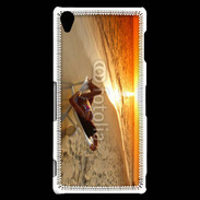 Coque Sony Xperia Z3 Couché de soleil agréable sur la plage