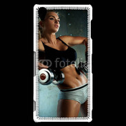 Coque Sony Xperia Z3 Musculation féminine