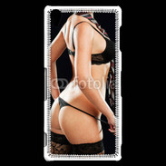 Coque Sony Xperia Z3 Lingerie de charme avec cravate