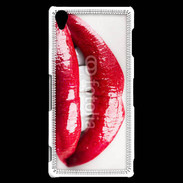 Coque Sony Xperia Z3 Bouche sexy gloss rouge