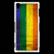 Coque Sony Xperia Z3 Drapeau gay vintage