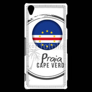 Coque Sony Xperia Z3 Logo Cap Vert