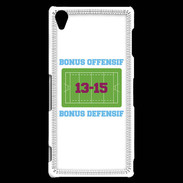 Coque Sony Xperia Z3 Bonus Offensif-Défensif Blanc