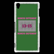 Coque Sony Xperia Z3 Bonus Offensif-Défensif Vert