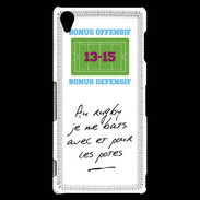 Coque Sony Xperia Z3 Les potes Bonus offensif-défensif Blanc