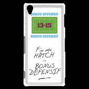 Coque Sony Xperia Z3 Fin de match Bonus offensif-défensif Blanc