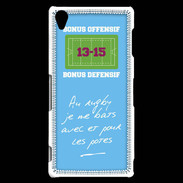 Coque Sony Xperia Z3 Les potes Bonus offensif-défensif Bleu