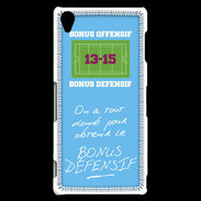 Coque Sony Xperia Z3 Obtenir le Bonus offensif-défensif Bleu