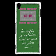 Coque Sony Xperia Z3 Les potes Bonus offensif-défensif Vert