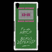 Coque Sony Xperia Z3 Fin de match Bonus offensif-défensif Vert