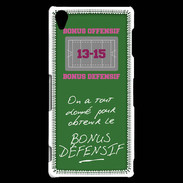 Coque Sony Xperia Z3 Obtenir le Bonus offensif-défensif Vert