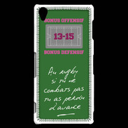 Coque Sony Xperia Z3 Le combat Bonus offensif-défensif Vert