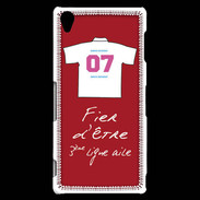 Coque Sony Xperia Z3 Troisième ligne D Bonus offensif-défensif Rouge