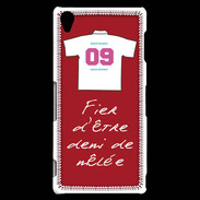 Coque Sony Xperia Z3 Demi de mêlée Bonus offensif-défensif Rouge