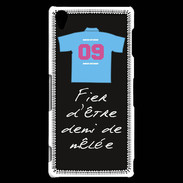 Coque Sony Xperia Z3 Demi de mêlée Bonus offensif-défensif Noir 2