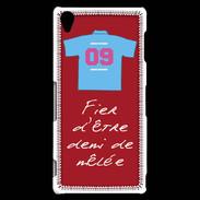 Coque Sony Xperia Z3 Demi de mêlée Bonus offensif-défensif Rouge 2