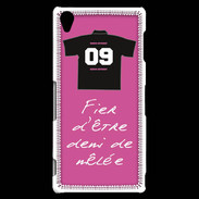Coque Sony Xperia Z3 Demi de mêlée Bonus offensif-défensif Rose 2